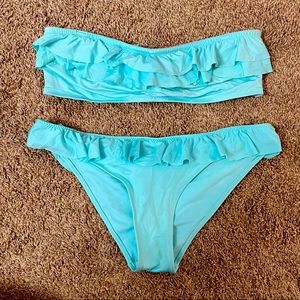 H&M Aqua Blue Bikini Set